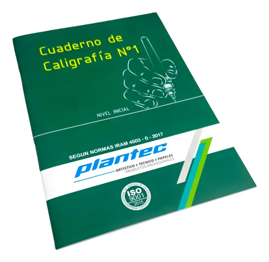 CUADERNO DE CALIGRAFIA PLANTEC NIVEL N1 INICIAL