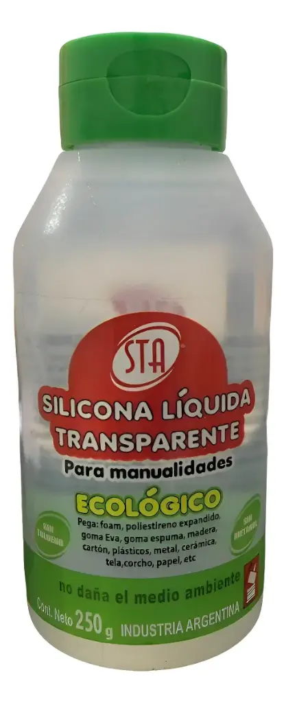 ADHESIVO SILICONA LIQUIDA 250g STA