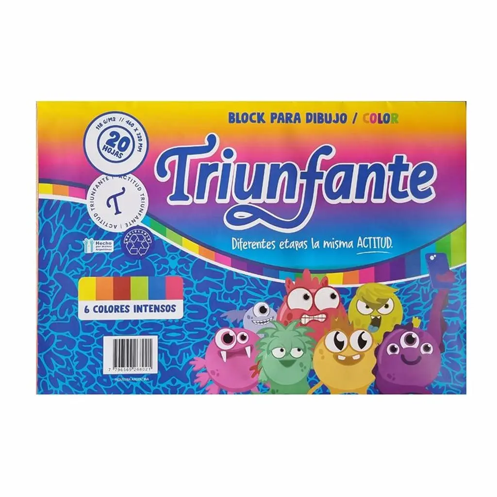 BLOCK DIBUJO N5 COLOR TRIUNFANTE