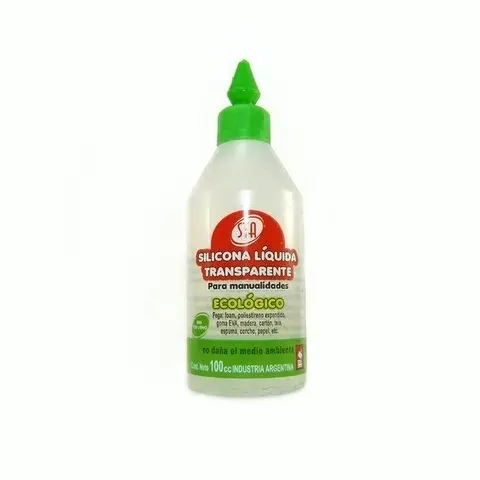 SILICONA LIQUIDA TRANSPARENTE 100CC STA