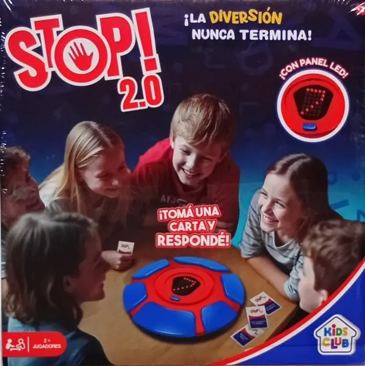 JUEGO DE MESA FAMILIAR STOP CON PANEL LED