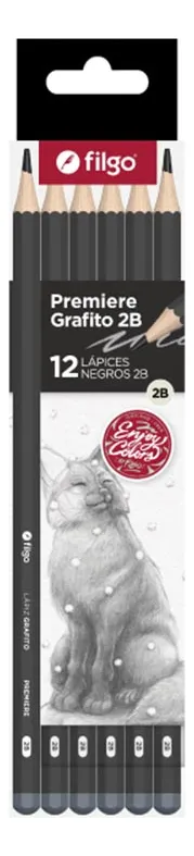 LAPIZ NEGRO 2B FILGO