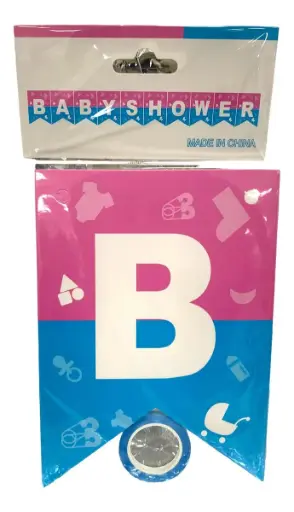 [LIB83] BANDERIN BABY SHOWER