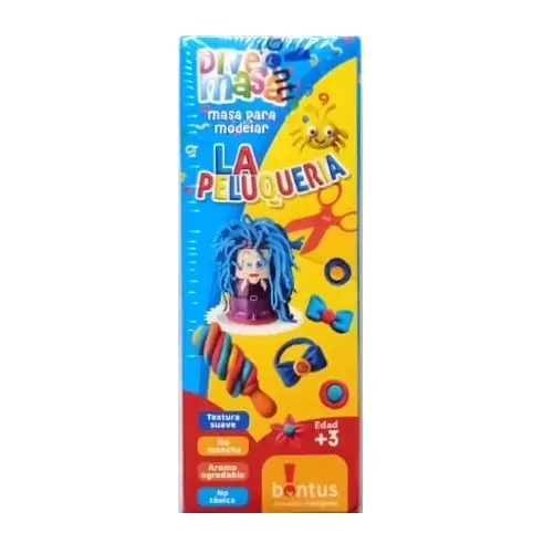 [LIB189] DIVERMASA LA PELUQUERIA CON ACCESORIOS