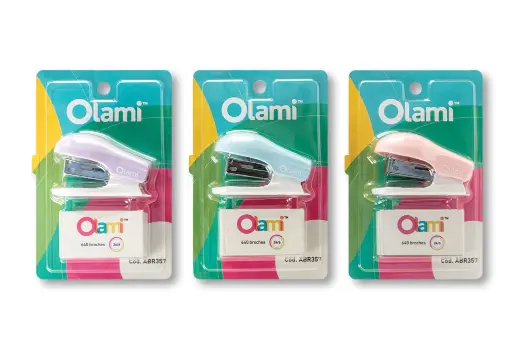 [LIB346] ABROCHADORA 26/6 + 400 BROCHES OLAMI