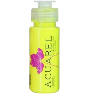 [LIB754] ACRILICO DECORATIVO 60CC AMARILLO FLUO