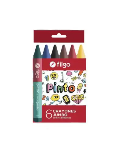 [LIB239] CRAYONES JUMBO X6 FILGO