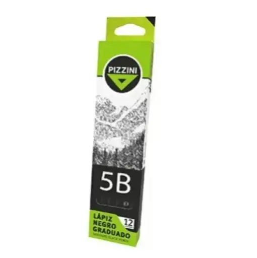 LAPIZ NEGRO 5B PIZZINI 