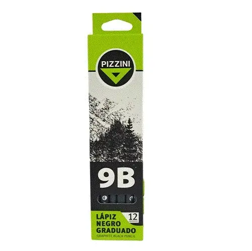 LAPIZ NEGRO 9B PIZZINI 